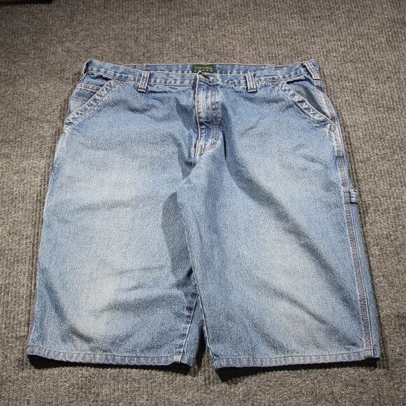 Vintage Scandia Woods Short Jorts Mens 40 Light Wash Cargo Pockets Skater Y2K - Picture 1 of 7